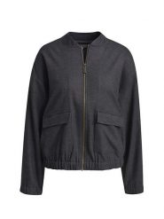 Milano Italy Kurtka w kolorze czarnym rozmiar: 38. Czarne kurtki damskie Milano Italy, bez wzorów, z wełny, bez kaptura. Za 260.99 zł.