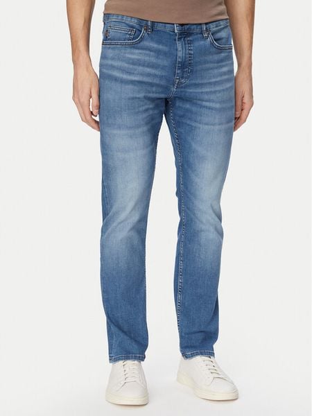 BOSS Jeansy Delaware Bo 50556882 Niebieski Slim Fit. Niebieskie jeansy męskie Boss. Za 629.99 zł.