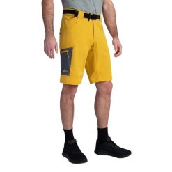 Szorty Kilpi Navia. Żółte szorty męskie Kilpi, bez kołnierzyka. Za 215.49 zł.