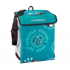Torba termiczna Campingaz MINIMAXI 19L, ETHNIC. Białe torebki klasyczne damskie CAMPINGAZ, bez wzorów, z materiału, bez dodatków. Za 94.99 zł.