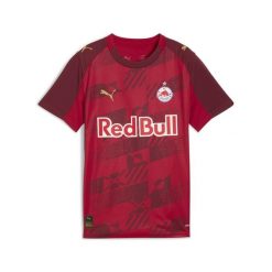 Młodzieżowa trzecia koszulka FC Red Bull Salzburg 25/26 PUMA. Brązowa bluzki damskie Puma, m, bez wzorów, młodzieżowe, bez kołnierzyka, bez ramiączek. Za 339.00 zł.
