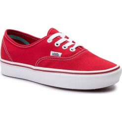 Tenisówki VANS - Comfycush Authe VN0A3WM7VNF1 (Classic) Racing Red/True. Czerwone trampki i tenisówki męskie Vans, bez wzorów, z gumy, bez zapięcia. Za 299.00 zł.