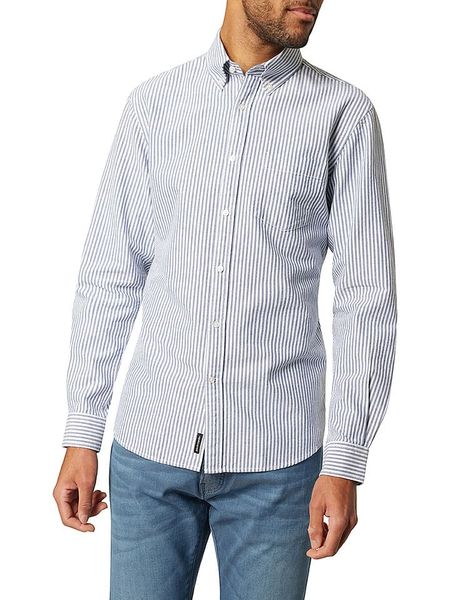 Pierre Cardin Koszula w kolorze błękitno-białym rozmiar: 3XL. Niebieskie koszule męskie Pierre Cardin, xl, bez wzorów, z bawełny, bez kołnierzyka, bez ramiączek. Za 114.95 zł.