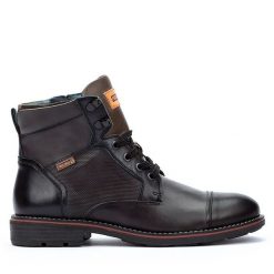 Kozaki Pikolinos. Brązowe buty zimowe męskie Pikolinos, bez zapięcia. Za 519.99 zł.
