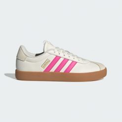 Buty VL Court 3.0. Białe obuwie treningowe damskie Adidas, na fitness i siłownię. Za 299.90 zł.