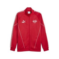Męska kurtka RB Leipzig KING Anthem PUMA For All Time Red White. Białe kurtki treningowe męskie Puma, m, bez wzorów, do biegania. Za 399.00 zł.