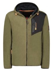 Geographical Norway Kurtka polarowa "Tenergie" w kolorze khaki rozmiar: 3XL. Brązowe kurtki męskie Geographical Norway, xl, bez wzorów, z polaru, bez kaptura. Za 154.07 zł.