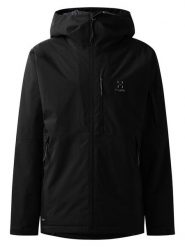 Haglöfs Kurtka narciarska "Gondol Insulated" w kolorze czarnym rozmiar: M. Czarne kurtki narciarskie i snowboardowe damskie Haglöfs, m, bez wzorów, bez kaptura, narciarskie. Za 792.53 zł.