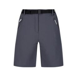 Damskie spodenki turystyczne Regatta Xert III. Niebieskie szorty damskie Regatta, bez wzorów, sportowe. W wyprzedaży za 132.65 zł.