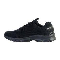 Buty męskie Teddy Smith 078144 czarne. Czarne buty fitness męskie XTI, do biegania. Za 181.70 zł.