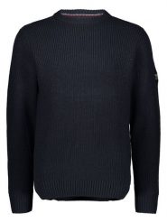 Petrol Industries Sweter w kolorze granatowym rozmiar: XL. Niebieskie swetry męskie Petrol Industries, xl, bez wzorów, bez kołnierzyka. Za 125.95 zł.