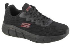 Buty sportowe męskie Skechers Bobs B Flex Chill. Czarne buty sportowe na co dzień męskie Skechers, z materiału, bez zapięcia, trekkingowe. Za 390.00 zł.