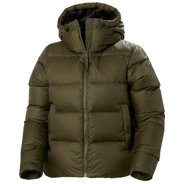 Puchowa Kurtka Helly Hansen W Essence Damskie. Zielone kurtki damskie Helly Hansen, bez wzorów, z puchu, bez kaptura. W wyprzedaży za 808.85 zł.