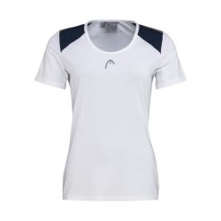 T-Shirt damski CLUB 22 Tech. Białe t-shirty damskie HEAD, l, bez wzorów, z poliesteru, bez kołnierzyka. Za 189.99 zł.