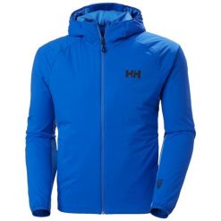 Izolacyjna kurtka z kapturem rozciągliwa Helly Hansen Odin 2.0 Lightweight. Niebieskie kurtki męskie Helly Hansen, bez wzorów, sportowe, z kapturem. W wyprzedaży za 702.20 zł.