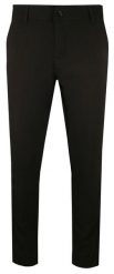Materiałowe Spodnie Męskie, Eleganckie - Rigon - Wenge (Głęboki Brąz). Spodnie wizytowe męskie Rigon, z elastanu. Za 219.00 zł.