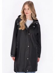 Schmuddelwedda Płaszcz przeciwdeszczowy w kolorze czarnym rozmiar: XXL. Czarne kurtki przeciwdeszczowe damskie Schmuddelwedda, xxl, bez wzorów, sportowe. Za 217.99 zł.
