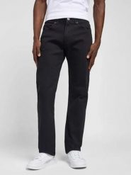 Lee Dżinsy - Slim fit - w kolorze czarnym rozmiar: W30/L32. Czarne jeansy męskie Lee. Za 136.13 zł.