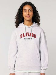 American Universities Bluza "Harvard University" w kolorze białym rozmiar: XL. Białe bluzy z kapturem damskie American Universities, xl. Za 122.96 zł.