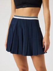 Bjorn_borg ACE PLEATED SKIRT plisowana spódnica z materiałów z recyklingu –. Niebieskie spódniczki damskie Björn Borg, m, bez wzorów, z materiału, sportowe, plisowane. Za 346.00 zł.