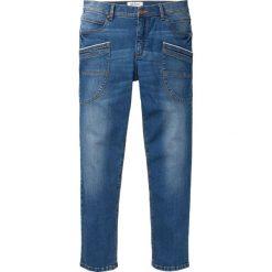 Dżinsy Regular Fit Straight bonprix niebieski "medium bleached". Niebieskie jeansy męskie bonprix. Za 109.99 zł.