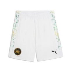 Krótki OM Africa. Białe szorty męskie Puma, bez wzorów, z materiału, sportowe. Za 251.10 zł.
