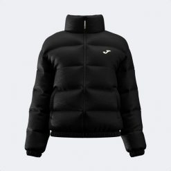 Kurtka sportowa damska U-Tribe Anorak Jacket. Czarne kurtki do biegania damskie Joma, m, bez wzorów, z nylonu, bez kaptura. Za 149.99 zł.