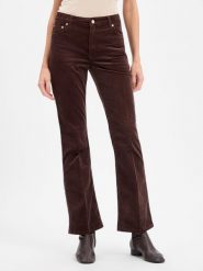 Gant spodnie z sztruksu Kobiety Bawełna brązowy, 26. Brązowe spodnie materiałowe damskie Gant, bez wzorów, z bawełny. Za 799.95 zł.