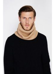 C& Jo Szal-koło w kolorze jasnobrązowym rozmiar: onesize. Brązowe szaliki męskie C& Jo, bez wzorów, z kaszmiru. Za 100.28 zł.