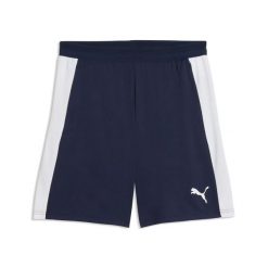 Szorty Puma Final 2026. Niebieskie szorty damskie Puma, bez wzorów, sportowe. Za 187.50 zł.