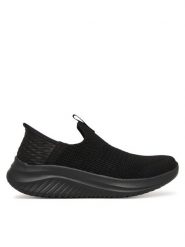 Skechers Sneakersy Slip-Ins Ultra Flex 3.0 - Smooth Step 403844L/B Czarny. Czarne buty sportowe chłopięce Skechers, bez wzorów, z materiału, bez zapięcia. Za 269.99 zł.