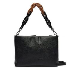Torebka Gianni Chiarini. Czarne torebki klasyczne damskie Gianni Chiarini, bez wzorów, bez dodatków. Za 429.99 zł.