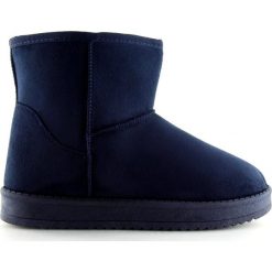 Emusy śniegowce granatowe 7602-PA Blue. Niebieskie śniegowce damskie ButyModne. W wyprzedaży za 79.00 zł.