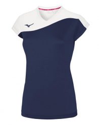 Koszulka Mizuno damska Team Authentic MYOU NS. Białe t-shirty damskie Mizuno, xl, bez wzorów, z poliesteru, bez kołnierzyka. Za 139.50 zł.