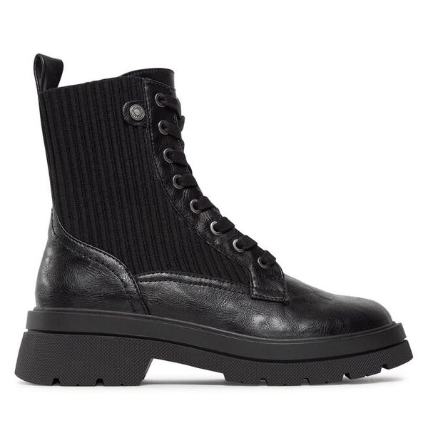 Botki Refresh. Czarne botki damskie Refresh, bez obcasa, na płaskiej podeszwie, bez zapięcia. Za 239.99 zł.