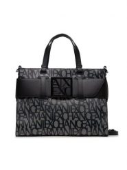 Armani Exchange Torebka 942689 3F742 00850 Czarny. Czarne torebki klasyczne damskie Armani Exchange, bez wzorów, z materiału, bez dodatków. Za 539.99 zł.