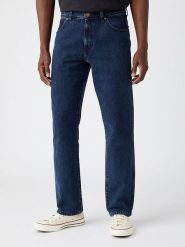 Wrangler Dżinsy - Regular fit - w kolorze granatowym rozmiar: W33/L34. Niebieskie jeansy męskie Wrangler. Za 180.06 zł.