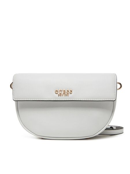 Guess Torebka HWBG96 45190 Biały. Białe listonoszki damskie Guess, z aplikacjami, ze skóry, bez dodatków. Za 279.99 zł.