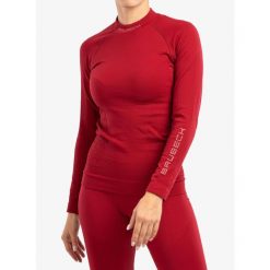 Bluza termoaktywna damska Brubeck Extreme Thermo Sweatshirt. Czerwone bluzy bez kaptura damskie Brubeck, bez wzorów, bez kaptura. Za 205.99 zł.