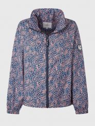 Pepe Jeans Kurtka przejściowa "Frances" w kolorze granatowym ze wzorem rozmiar: M. Niebieskie kurtki damskie Pepe Jeans, m, bez wzorów, z jeansu, bez kaptura. Za 193.24 zł.