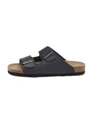 BABUNKERS Family Skórzane klapki w kolorze czarnym rozmiar: 40. Czarne klapki i japonki męskie BABUNKERS Family. Za 173.99 zł.