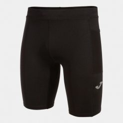 Spodenki do biegania Joma Elite X Short Tights. Czarne szorty damskie Joma, bez wzorów, sportowe. Za 83.99 zł.