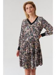 TATUUM Sukienka ze wzorem rozmiar: 38. Sukienki damskie Tatuum, na co dzień, s, bez wzorów, z wiskozy, klasyczne, bez kołnierzyka, bez ramiączek, midi, proste. Za 156.98 zł.