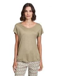 Betty Barclay Koszulka w kolorze oliwkowym rozmiar: 46. Zielone bluzki damskie Betty Barclay, bez wzorów, z wiskozy, bez kołnierzyka. Za 82.99 zł.