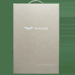 Wings Pudełko prezentowe na plecaki SKYLARK. Brązowe plecaki damskie Wings, bez wzorów, z gumy, eleganckie. Za 15.90 zł.