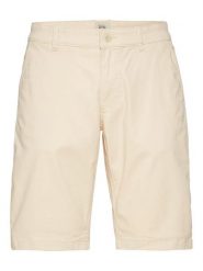 Camel Active Szorty chino w kolorze kremowym rozmiar: W40. Brązowe szorty męskie Camel Active, bez wzorów, z bawełny. Za 92.21 zł.