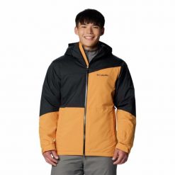 Kurtka narciarska męska Columbia Iceberg Point II Jacket z kapturem. Żółte kurtki narciarskie i snowboardowe damskie Columbia, m, bez wzorów, z kapturem, narciarskie. Za 639.99 zł.