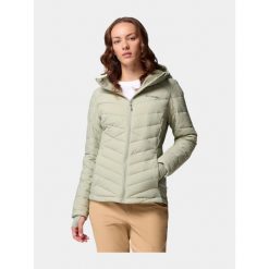 Kurtka Przejściowa Damska Columbia Joy Peak II. Zielone kurtki damskie Columbia, na zimę, bez wzorów, bez kaptura. W wyprzedaży za 510.30 zł.