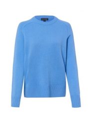 Franco Callegari Sweter z dzianiny merino Kobiety drobna dzianina niebieski, XL. Niebieskie swetry klasyczne damskie Franco Callegari, xl, z dzianiny, bez kołnierzyka. Za 349.95 zł.