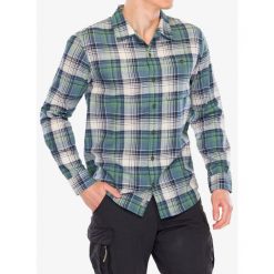 Koszula turystyczna męska Royal Robbins Redwood Plaid L/S. Niebieskie koszule męskie ROYAL ROBBINS, l, bez wzorów, bez kołnierzyka, bez ramiączek. Za 319.99 zł.